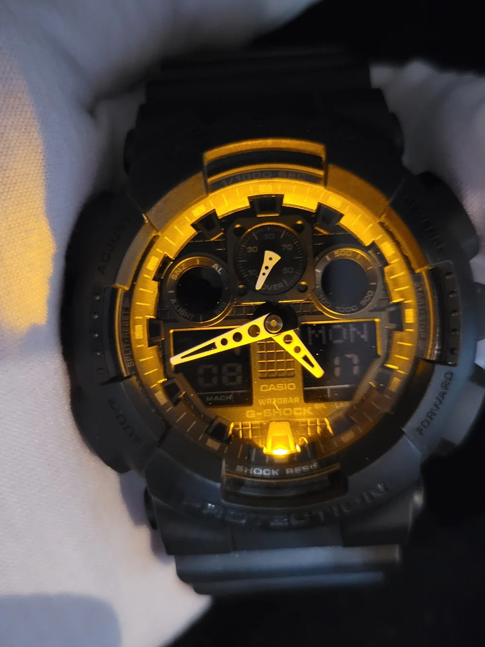 Casio G-Shock GA-100-1A1 Analog-Digital Watch | Module 5081 | Shock Resistant